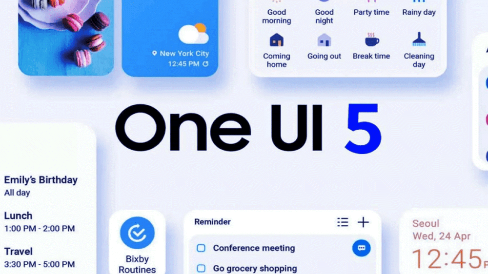 Le nouvelle surcouche Samsung One UI 5 déployée sur plusieurs modèles de Smartphones